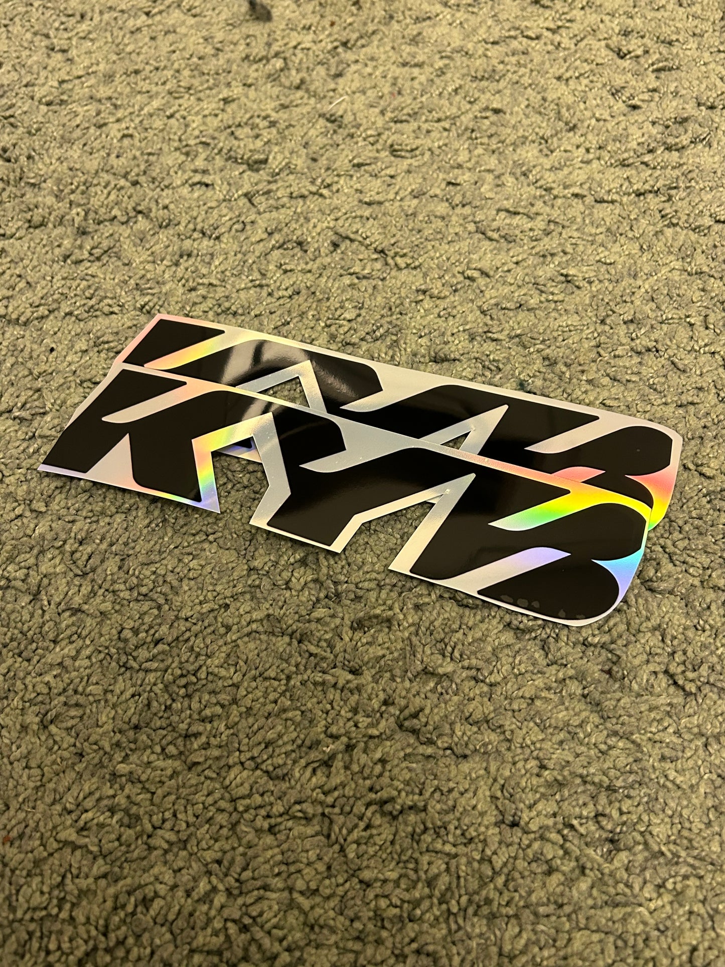 KYB fork stickers